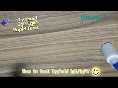 15-минутный экспресс-тест на брюшной тиф, образец сыворотки фекалий, плазма, тест на антиген Salmonella Typhi