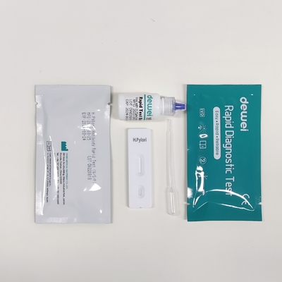 H Pylori Antibody Antigen Test Cassette Whole Blood Serum Plasma One Step