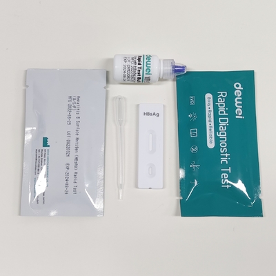 One Step Hepatitis B Surface Antigen HBsAg Colloidal Gold Rapid Test Srtip Cassette